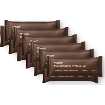 Vilgain Peanut Butter Protein Bar BIO – 12x&nbsp;40&nbsp;g