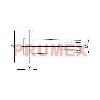 Svěrák Kuželová stopka vyměnitelná, 242372.71, MK5-M16/208.572/