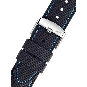 Řemínek na hodinky Silikonový řemínek Morellato Livenza 5275187.865 M, černý, Quick Release - 20 mm