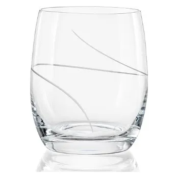 Sklenice Crystalex Sklenice na nealko, whisky a rum Club Up matný 300 ml, 6 ks