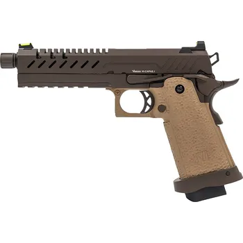 Airsoftová zbraň Vorsk Airsoftová pistole Hi-Capa 5.1, GBB - bronzová/TAN