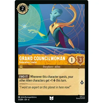 Karetní hra Grand Councilwoman 017/204 - Azurite Sea Typ karty: Non-Holo