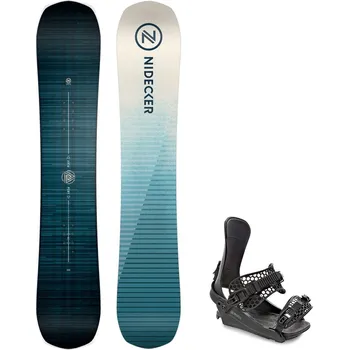 Snowboard Snowboard komplet Nidecker Play 24/25 + vázání King Velikost: 156 cm, Velikost vázání: L