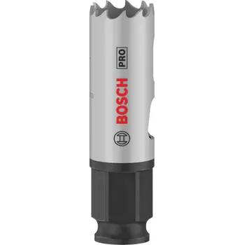 Pilová děrovka Vrtací korunka - děrovka na měkké dřevo, sádrokarton, plasty, neželezné kovy a kovové trubky Bosch PRO MULTI MATERIAL PC PLUS - 20x44mm, 8% kobaltu, rychlořezná ocel, beznástrojový upínací systém Power Change Plus (2608594368)