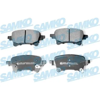 Brzdová destička Sada brzdových destiček, kotoučová brzda SAMKO 5SP2360