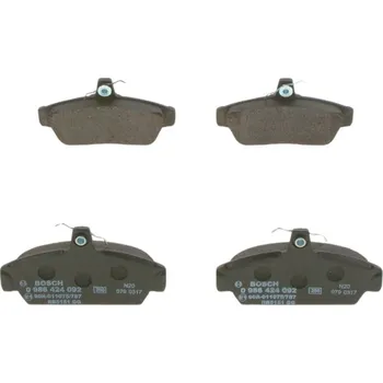 Brzdová destička Sada brzdových destiček, kotoučová brzda BOSCH 0 986 424 092