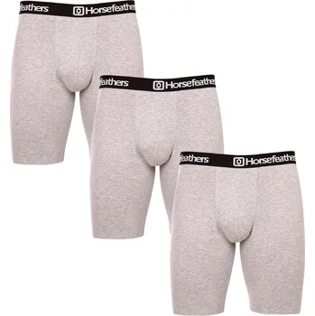 Boxerky 3PACK pánské boxerky Horsefeathers Dynasty long (AM195C) XL Možnost vrácení zboží ZDARMA do 120 dnů!