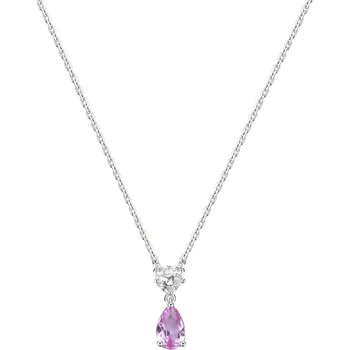 Náhrdelník Brosway Půvabný náhrdelník ze stříbra Vibrant Pink Fancy FVP111 + 2 měsíce na vrácení zboží