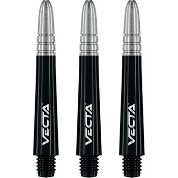 Winmau Násadky Vecta - midi - black silver