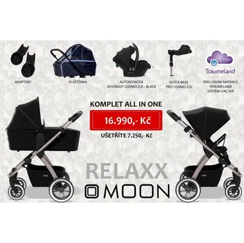 Kočárek MOON RELAXX ALL IN ONE