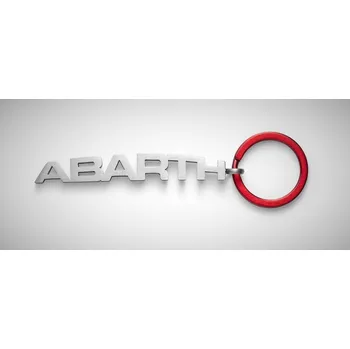 Kličenka Abarth kovová s červeným kroužkem oficiální produkt