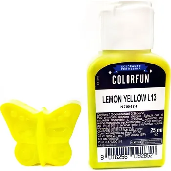 Citronově žlutá barva řada COLORFUN 25 ml