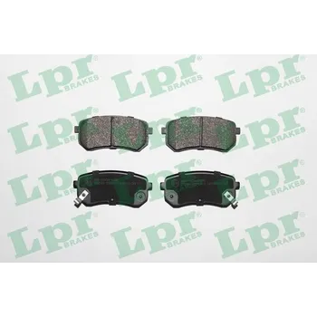 Brzdová destička Sada brzdových destiček, kotoučová brzda LPR 05P1411
