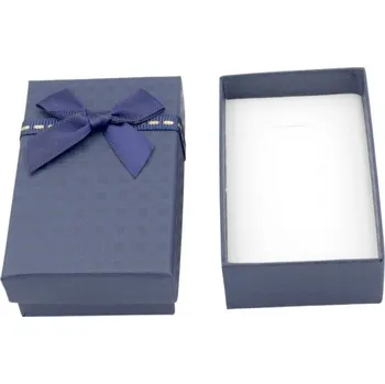 Dárková krabička Mareb Dárková krabička na šperky 5 x 8 x 2.5 cm - navy blue