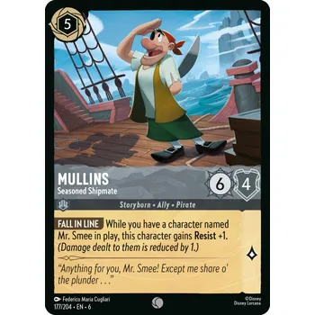 Sběratelská karetní hra Mullins 177/204 - Azurite Sea Typ karty: Non-Holo