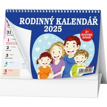 Kalendář Stolní kalendář 2025 Rodinný kalendář (BSI1-25)