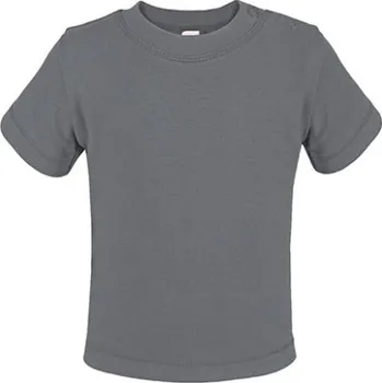 Chlapecké oblečení Link Kids Wear Kojenecké tričko s krátkým rukávem X954 Heather Grey 86-92
