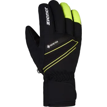 ZIENER - SPORTOVNÍ PÁNSKÉ LYŽAŘSKÉ RUKAVICE GUNAR GORETEX ŽLUTÉ 801083-127379