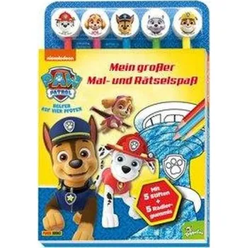 První čtění PAW Patrol: Mein großer Mal- und Rätselspaß