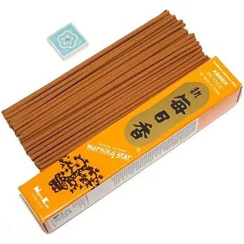 Vonná tyčinka Vonné tyčinky - Morning Star AMBER, Nippon Kodo /50 ks