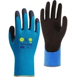 Rukavice Flora modré vel. 7/S Rosteto