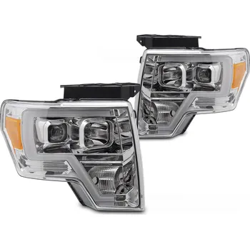 Přední světlomet TUNING-TEC Přední světla Ford F150 MK12 08-14 chrom TUBE LIGHT