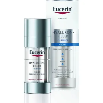 Pleťové sérum Eucerin Hyaluron-Filler + 3x Effect noční obnovující a vyplňující sérum 30 ml