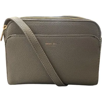 David Jones dámská crossbody kabelka taupe CM7248 D.TAUPE