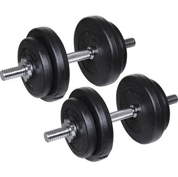 Jednoruční nakládací činky cement sada, Hmotnost 20 kg