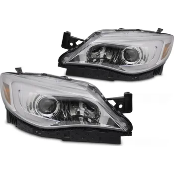 Přední světlomet TUNING-TEC Přední světla Subaru WRX 08-14 chrom TUBE LIGHT LED