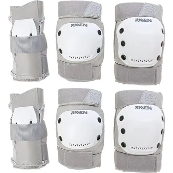 Sada chráničů Sada chráničů Raven Dexard white/grey Velikost: M