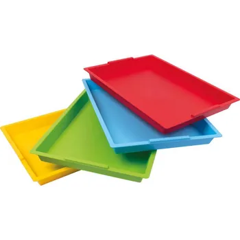 Tác/podnos s úchytem barevný obdélník