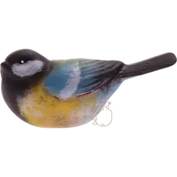 Zahradní dekorace Sýkorka Kristýnka keramická