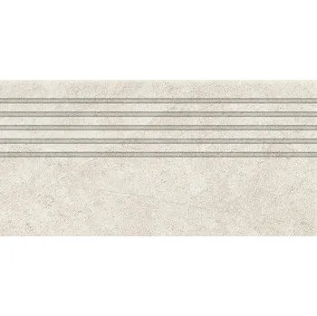 Dlažba Tubadzin Aulla grey schodovka 59,8x29,6 (6005271)