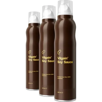 Omáčka Vilgain Sójová omáčka ve spreji – 3× 200 ml