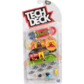 fingerboard Tech Deck Fingerboard čtyřbalení Toy Machine Deluxe