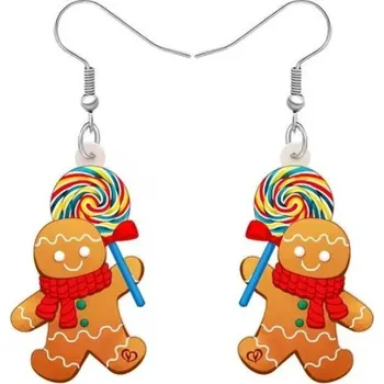 Náušnice Přívěskynakrk.cz Náušnice GINGERBREAD