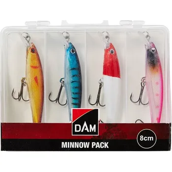 Umělá nástraha 4ks - Sada Woblerů DAM Minnow Pack 10cm 13gr
