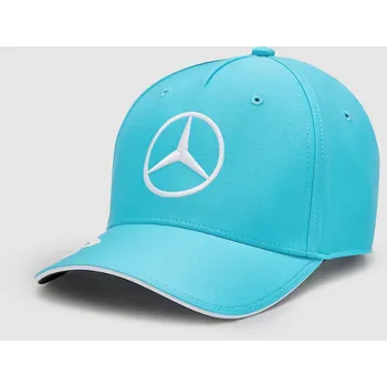 Kšiltovka F1 officilal Týmová kšiltovka George Russell Mercedes AMG F1 2024 modrá
