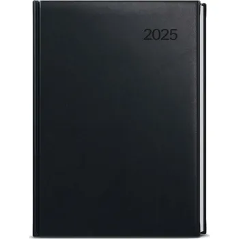 Diář Diář 2025 Denní diář - David - Vivella - A5 - černá (BDD6-2-25)