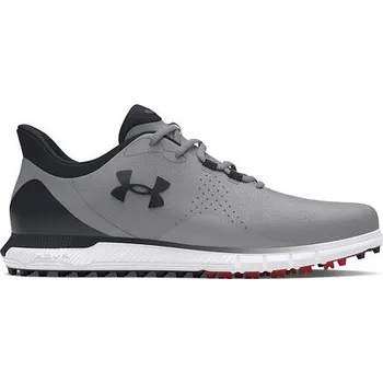 Golfová obuv Pánská bezspiková golfová obuv Under Armour Drive Fade velikost bot 11 šedá