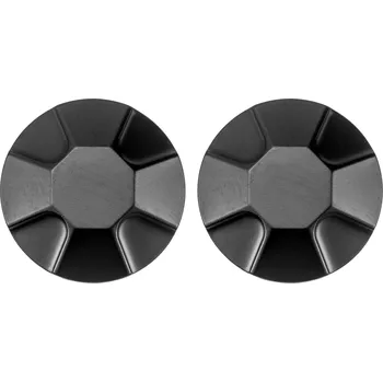 Příslušenství k helmě na motorku Víčka pro konverzi přileb handy a handy plus na verzi bez plexi/kšiltu, cassida (černá, 1 pár)