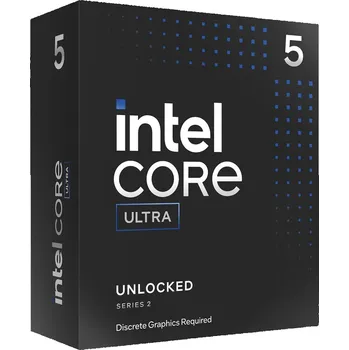 Procesor INTEL Core Ultra 5 245KF / Arrow Lake / LGA1851 / max. 5,2GHz / 6P+8E/14T / TDP 159W / bez VGA / BOX bez chladiče