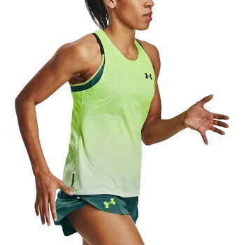 Dámská móda Tílko Under Armour UA Rush Cicada Singlet 1378404-369 Velikost S