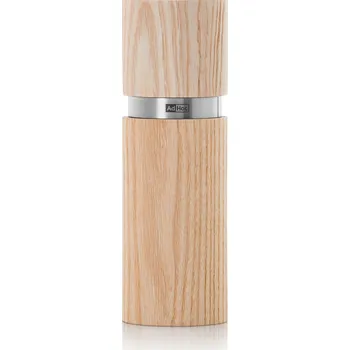Outdoor vaření AdHoc Mlýnek na pepř nebo sůl Textura, CeraCut, jasanové dřevo přírodní 15cm