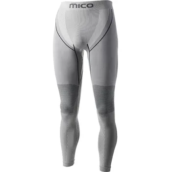 Pánské termo spodky MICO pánské dlouhé kalhoty Odor Zero - grigio Velikost: II (M-L)