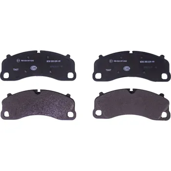 Brzdová destička Sada brzdových destiček, kotoučová brzda HELLA 8DB 355 039-991