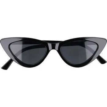Sluneční brýle Černé dívčí kočičí brýle "Kids Triangle"