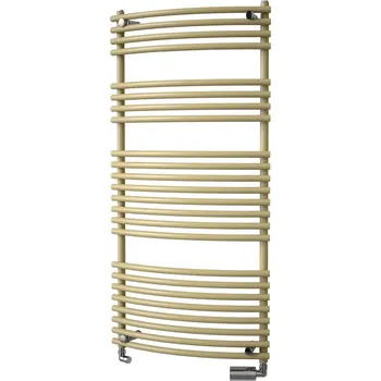 Isan Ikaria Radius koupelnový žebřík 732/600, 400 W, DIKR07320600 Barva ISAN: Černý samet - mat S40 (51)