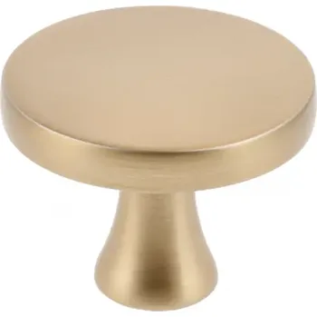 Nábytkové kování Knopka GZ-DUNE-1-16 mosaz lesklá kartáčovaná